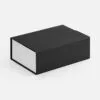 Коробка Bicolor Case, белая с черным с логотипом СПб - фото № 1