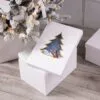 Коробка Christmas Tree, L с логотипом СПб - фото № 1