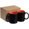 Коробка Couple Cup под 2 кружки, большая, крафт с логотипом СПб - фото № 3