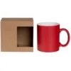 Коробка для кружки с окном Cupcase, крафт с логотипом СПб - фото № 3