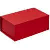 Коробка LumiBox, красная с логотипом СПб - фото № 1