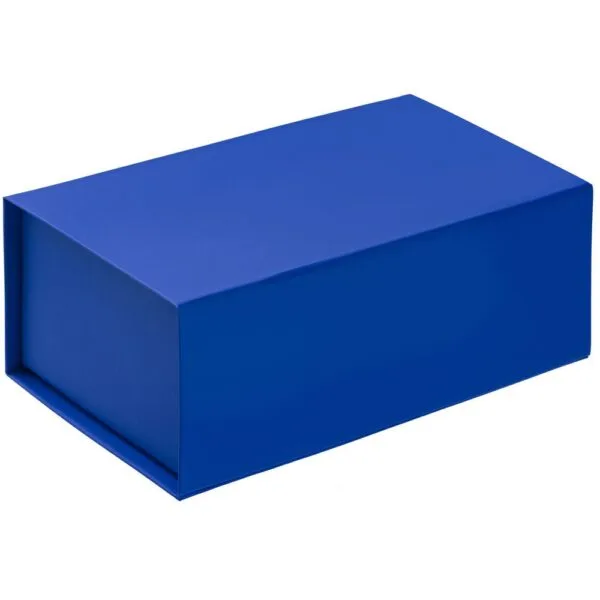 Коробка LumiBox, синяя с логотипом СПб - фото № 1