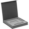 Коробка Memoria с ложементом под ежедневник и ручку, ver. 2, черная с логотипом СПб - фото № 1