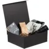 Коробка My Warm Box, черная с логотипом СПб - фото № 2