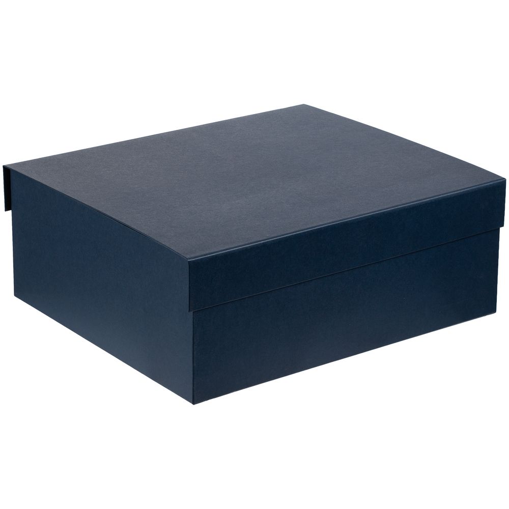 Коробка My Warm Box, темно-синяя с логотипом СПб - фото № 1