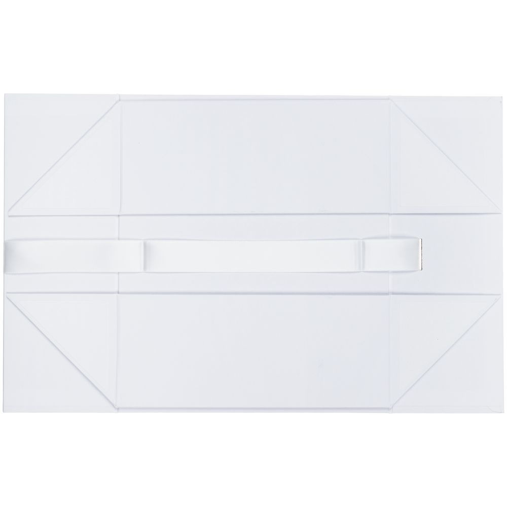 Коробка складная Rusetti, M, белая с логотипом СПб - фото № 4