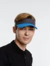 Козырек Grand Slam, темно-серый с синим с логотипом СПб - фото № 5
