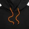 Круглый шнур Lasso L, оранжевый неон, 130 см с логотипом СПб - фото № 4