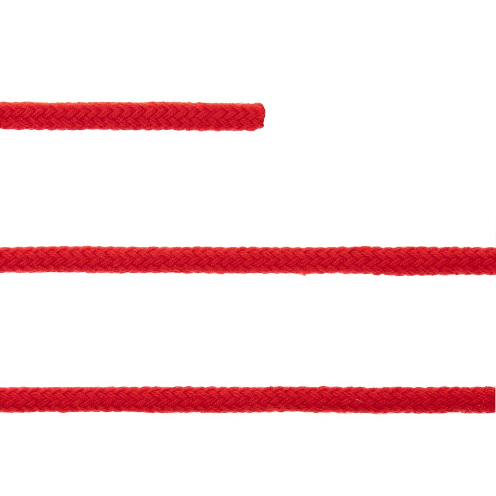 Круглый шнур Lasso S, красный, 40 см с логотипом СПб - фото № 2