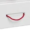 Круглый шнур Lasso S, красный, 50 см с логотипом СПб - фото № 4