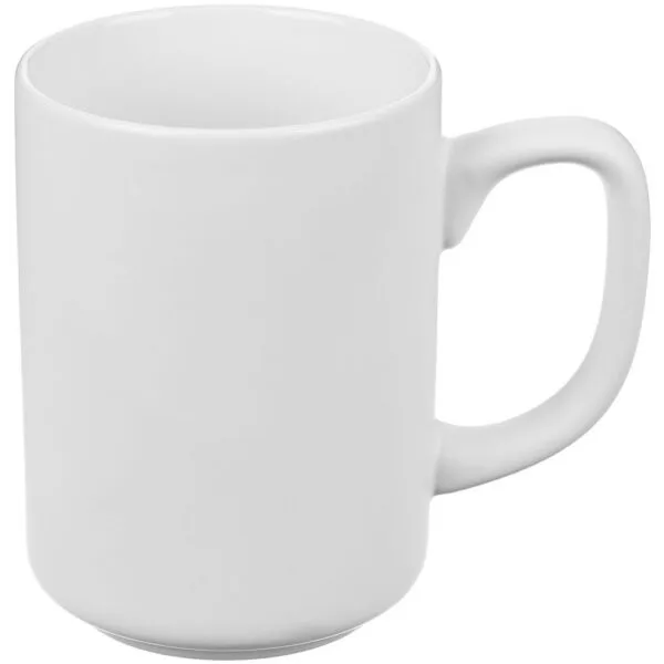 Кружка Mugful, белая с логотипом СПб - фото № 1