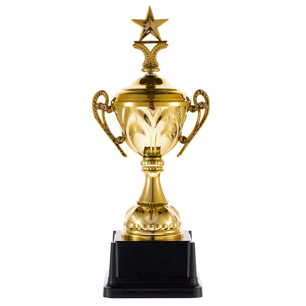 Кубок Top Star, золотистый с логотипом СПб - фото № 1