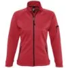 Куртка флисовая женская New Look Women 250, красная с логотипом СПб - фото № 1