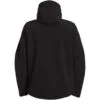 Куртка мужская Hooded Softshell черная с логотипом СПб - фото № 3
