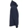 Куртка мужская Hooded Softshell темно-синяя с логотипом СПб - фото № 2