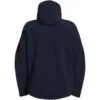 Куртка мужская Hooded Softshell темно-синяя с логотипом СПб - фото № 3