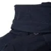 Куртка мужская Hooded Softshell темно-синяя с логотипом СПб - фото № 4