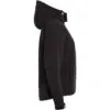 Куртка женская Hooded Softshell черная с логотипом СПб - фото № 2