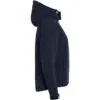 Куртка женская Hooded Softshell темно-синяя с логотипом СПб - фото № 2