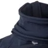 Куртка женская Hooded Softshell темно-синяя с логотипом СПб - фото № 4