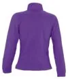 Куртка женская North Women, фиолетовая с логотипом СПб - фото № 2