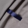 Лента сатиновая Satin 20 S, темно-синяя, 20 см с логотипом СПб - фото № 1
