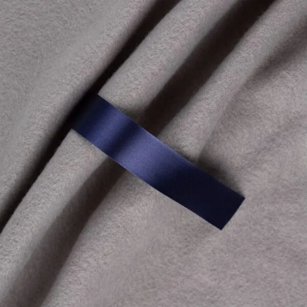 Лента сатиновая Satin 20 XXL, темно-синяя, 210 см с логотипом СПб - фото № 1