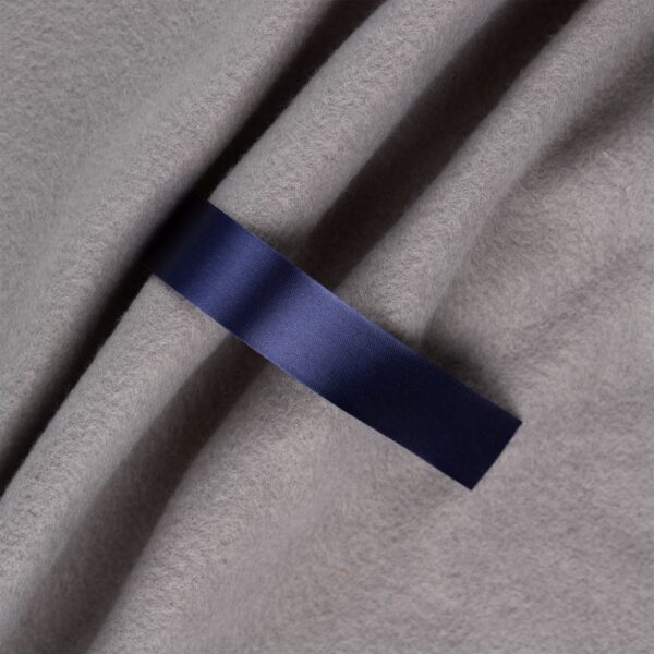 Лента сатиновая Satin 20 XXL, темно-синяя, 230 см с логотипом СПб - фото № 1