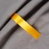 Лента сатиновая Satin 20 XXL, желтая, 240 см с логотипом СПб - фото № 1