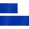 Лента сатиновая Satin 35 XL, синяя, 180 см с логотипом СПб - фото № 2