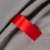 Лента сатиновая Satin 35 XXL, красная, 210 см с логотипом СПб - фото № 1