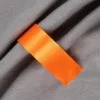 Лента сатиновая Satin 35 XXL, оранжевая, 240 см с логотипом СПб - фото № 1