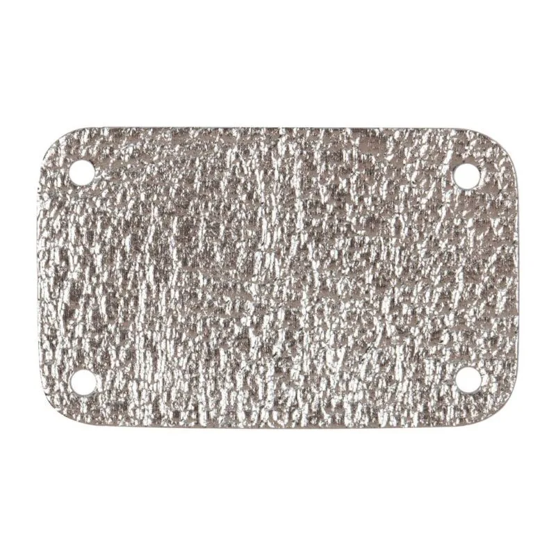 Лейбл Corolla Metal, S, серебристый
