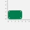Лейбл Eta Soft Touch, S, зеленый с логотипом СПб - фото № 2