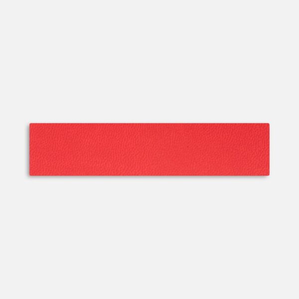 Лейбл Listra Latte, S, красный с логотипом СПб - фото № 1