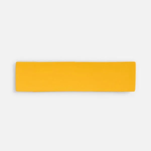 Лейбл Listra Soft Touch, S, желтый с логотипом СПб - фото № 1