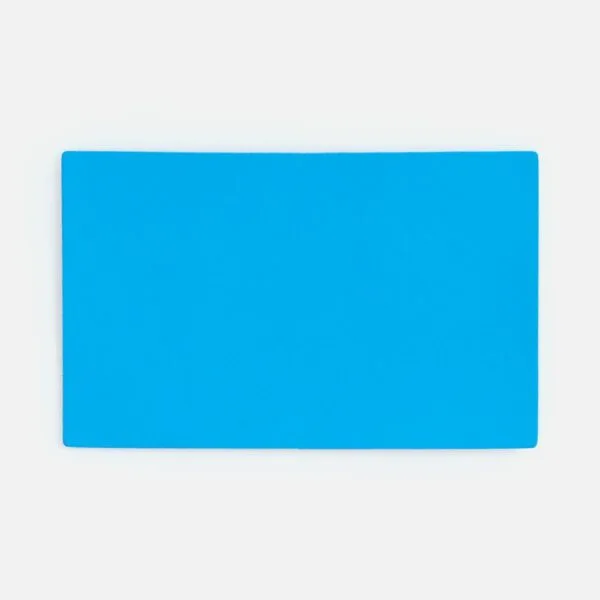 Лейбл Listra Soft Touch, XL, голубой с логотипом СПб - фото № 1