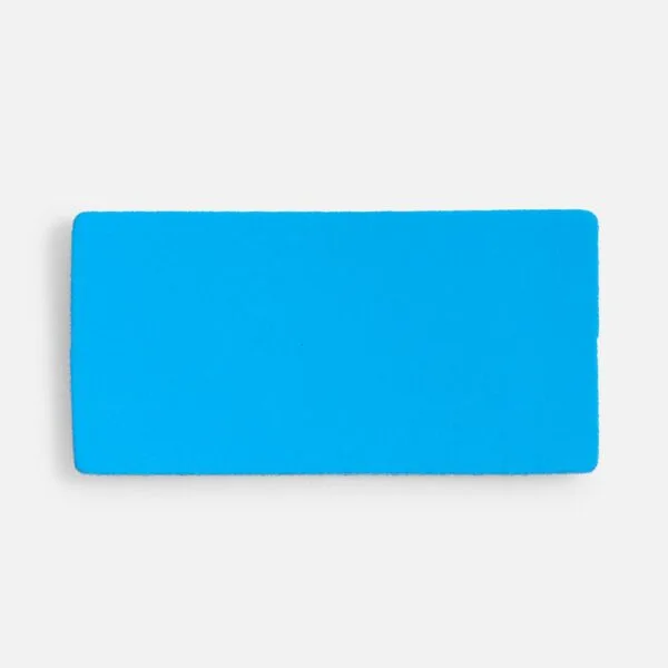Лейбл Listra Soft Touch, XS, голубой с логотипом СПб - фото № 1