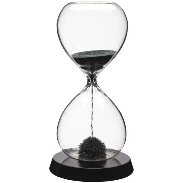 Магнитный антистресс Elusive Time, черный с логотипом СПб - фото № 1