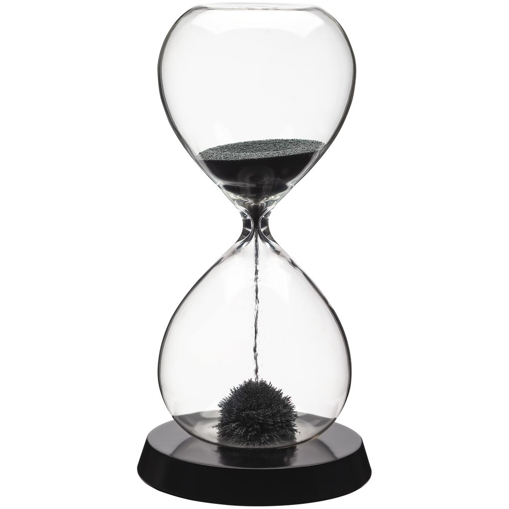Магнитный антистресс Elusive Time, черный с логотипом СПб - фото № 1