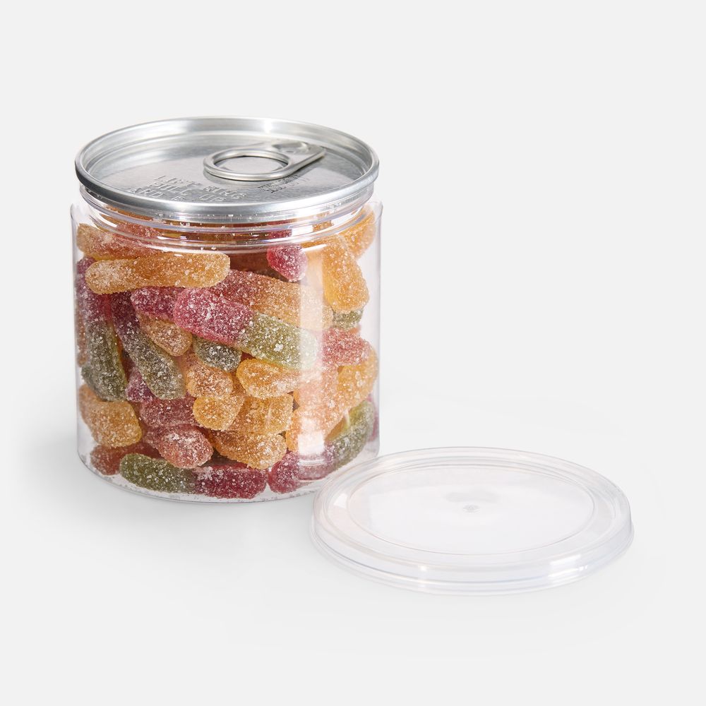 Мармелад жевательный Jelly Sweets, змейки в кислой посыпке с логотипом СПб - фото № 2
