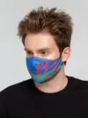 Маска для лица «Пренебречь, вальсируем» с логотипом СПб - фото № 2