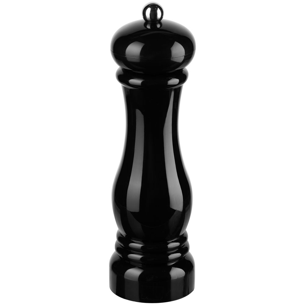 Механическая мельница для специй Gambit, черная с логотипом СПб - фото № 2