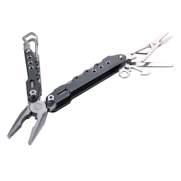 Мини-мультитул Working Tool, серый с логотипом СПб - фото № 1