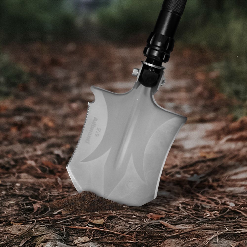Многофункциональная лопата HK002, черная с логотипом СПб - фото № 4