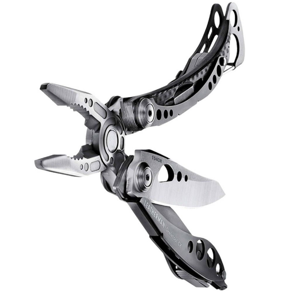 Мультитул Skeletool CX, стальной с черным с логотипом СПб - фото № 2