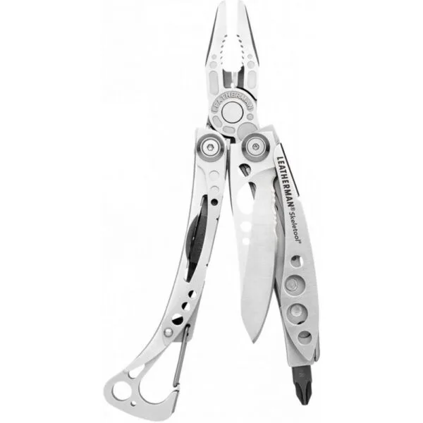 Мультитул Skeletool, серебристый с логотипом СПб - фото № 1