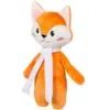 Мягкая игрушка Beastie Toys, лисенок с белым шарфом с логотипом СПб - фото № 2