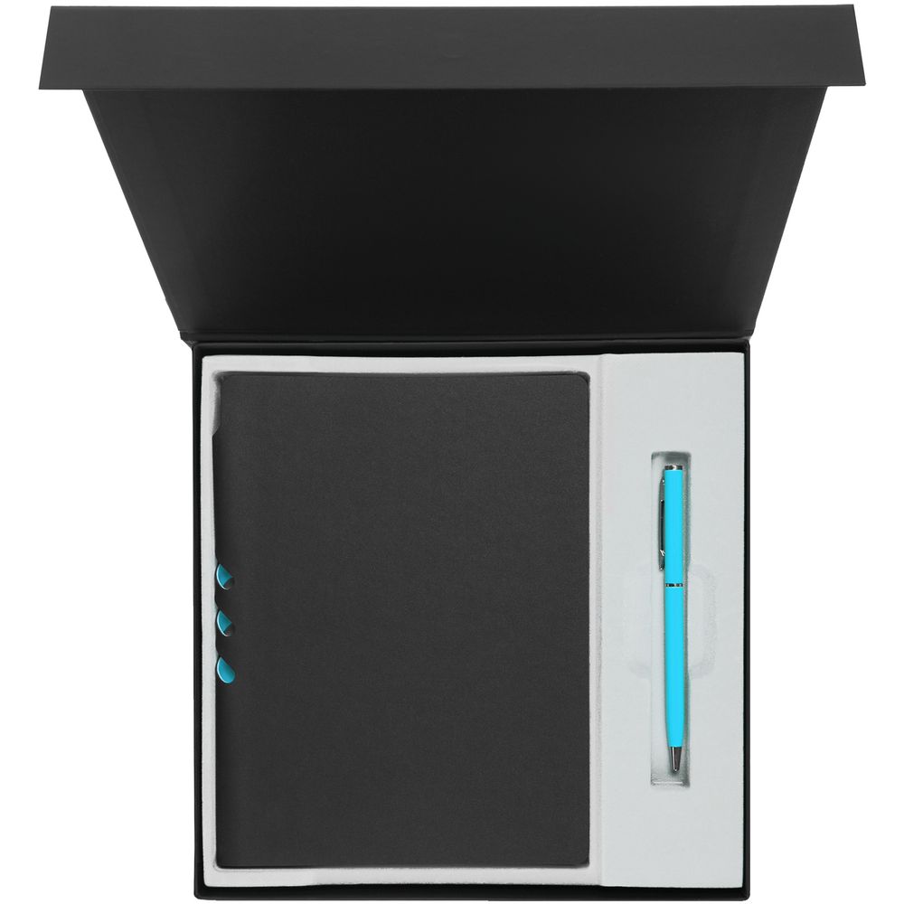 Набор Flexpen Black, бирюзовый с логотипом СПб - фото № 3