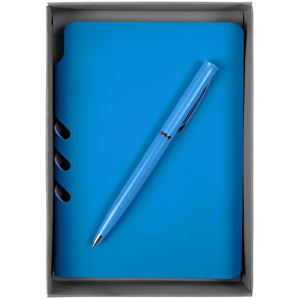 Набор Flexpen Mini, ярко-голубой с логотипом СПб - фото № 2